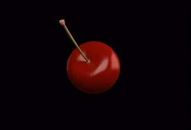 樱桃三维立体旋转