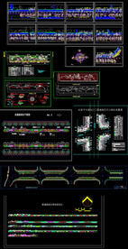 公路绿化设计图纸