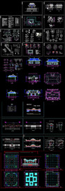 仿古建筑CAD全套图纸