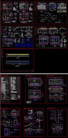 中式住宅建筑设计CAD图