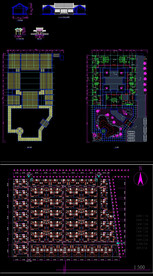 中式小区建筑规划图纸