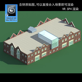 花园洋园 欧式洋房 多层建筑