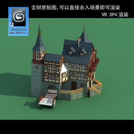 花园洋园 欧式洋房 多层建筑