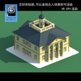 花园洋园 欧式洋房 多层建筑