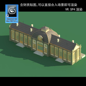 花园洋园 欧式洋房 多层建筑