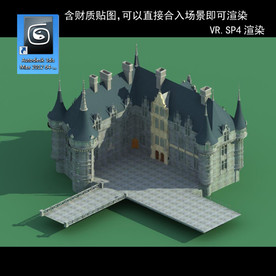 花园洋园 欧式洋房 城堡