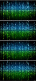 蓝色光线黑客帝国数码特效素材