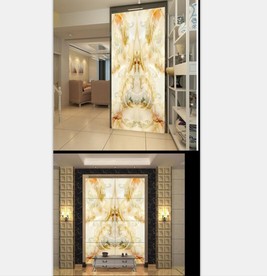 高清大理石纹石材欧式玄关背景墙