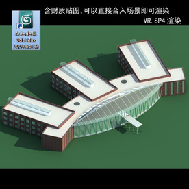 规划建筑 简易建筑 规划体块