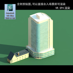 规划建筑 简易建筑 规划体块
