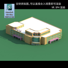 规划建筑 简易建筑 规划体块