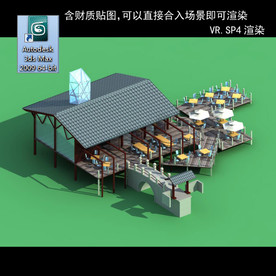 茶馆 茶餐厅 茶餐厅门头 户外