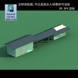 建筑模型图 效果图 多层建筑