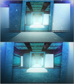 华丽虚拟舞台动态背景