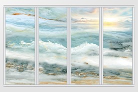 美景如歌山水移门