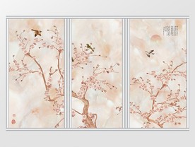 新中式红玉移门