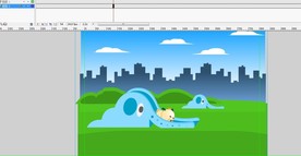 小狗玩滑滑梯的动画7秒