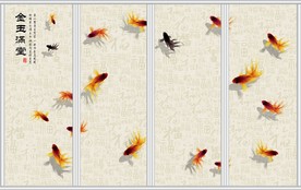 金玉满堂中式移门