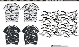 原创T恤印花图案设计