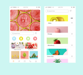 水果  APP Ui设计