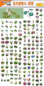 花草su模型大全