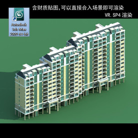 高层住宅 小区  小区住宅