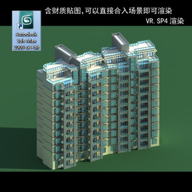 高层住宅 小区 住宅 室外