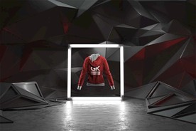 服装展示样机图