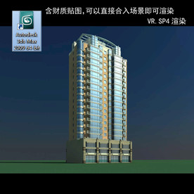 高层住宅 现代高层 小区 住宅