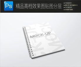 特殊烫银工艺书籍杂志样机图片