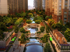 高档楼盘园林设计