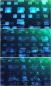 全息指纹数据背景视频