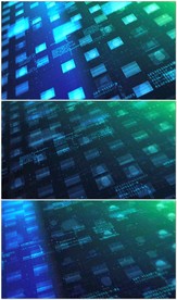 绿色指纹科技视频素材