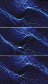 4K粒子波纹背景