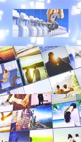 3D立方体图文展示模板