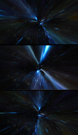 高速宇宙穿梭空间特效视频素材