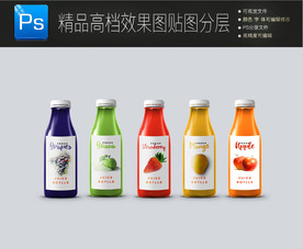 饮料瓶样机图片