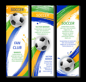 足球世界杯体育吊旗BANNER