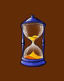 手绘沙漏