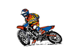 摩托车体育素材