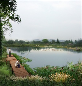 新农村规划河道景观改造