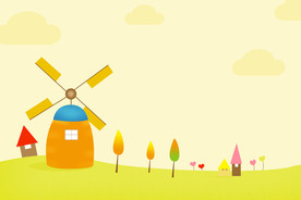 可爱PPT背景图片