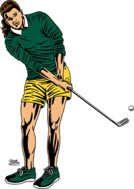 打高尔夫