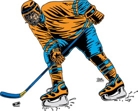 冰上曲棍球比赛