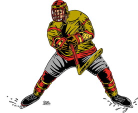 冰上曲棍球比赛