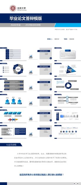 毕业论文答辩PPT模板