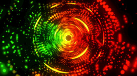 粒子LED特效背景素材