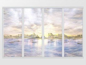 北欧简约现代移门