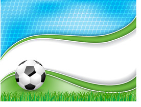 足球世界杯球场宣传元素背景素材