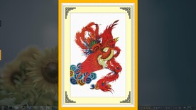 十字绣 十字绣素材 凤凰